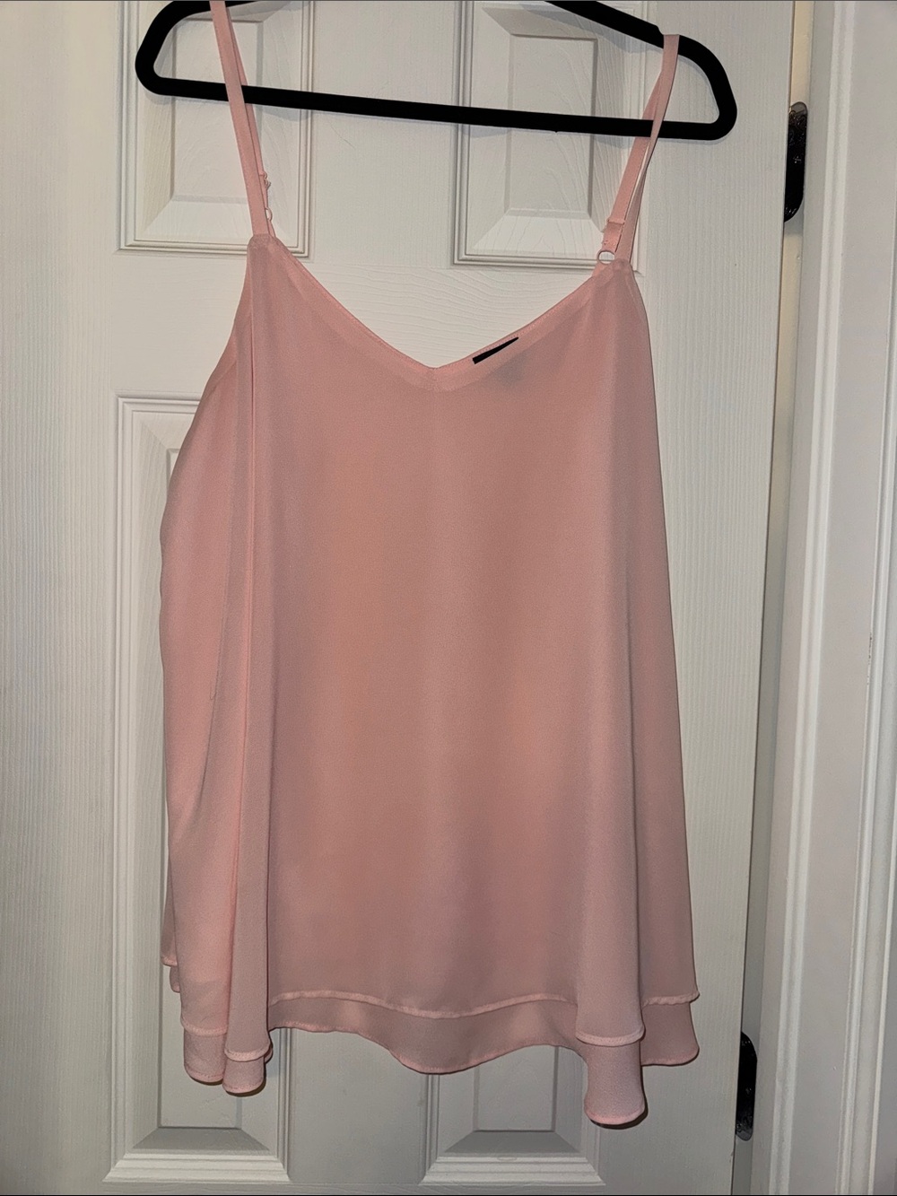 torrid Blush Pink V-Neck Adjustable Strap Camisole